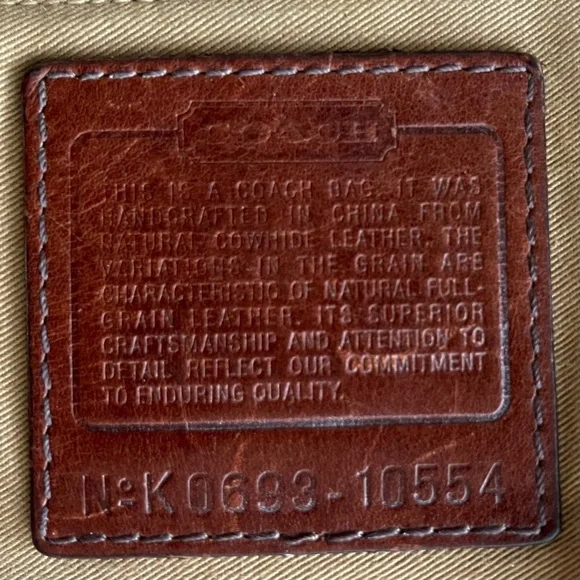 Coach Hamptons leather hobo bag - Picture 13 of 16